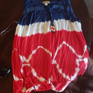 Red white and blue tank!